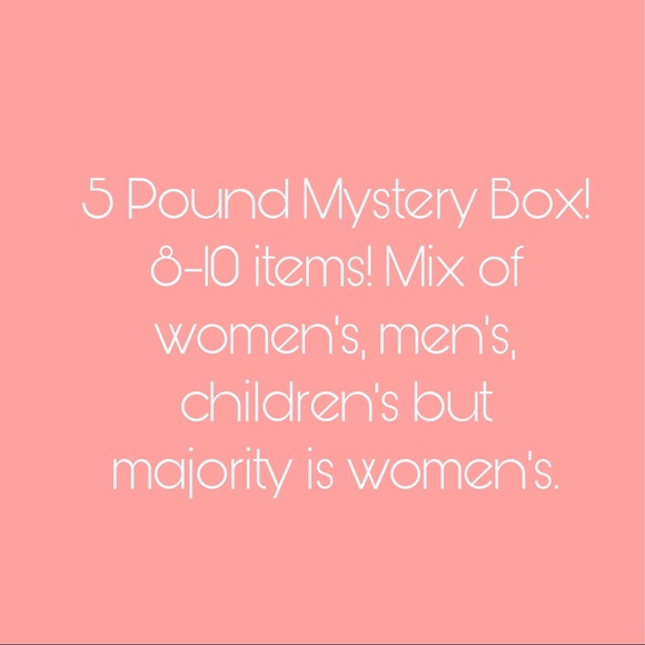 Tops - Will be a mix of brands and 8-10 pieces.